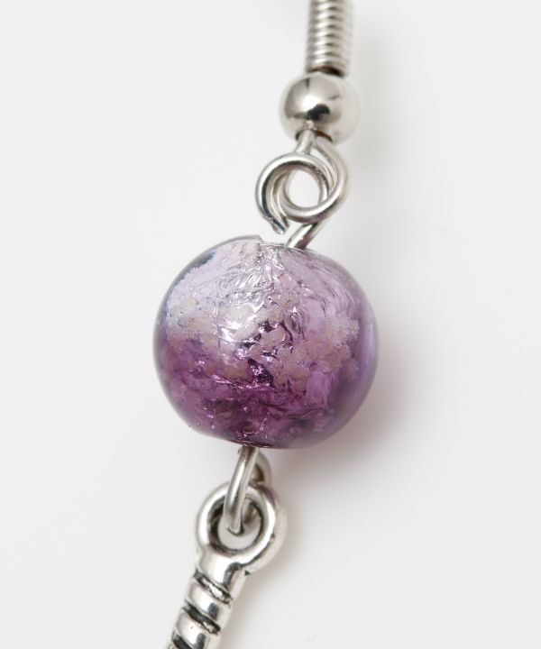 Luminous HOTARUDAMA x Feather Earrings