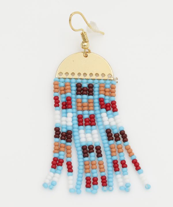 Turkish Color Beaded Earring (1pc)