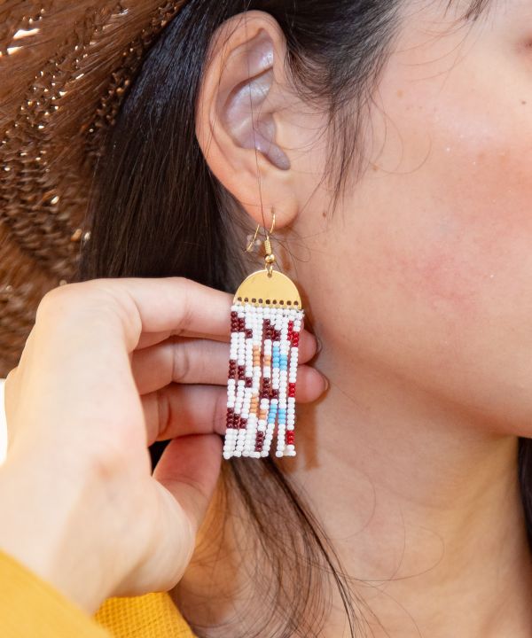 Turkish Color Beaded Earring (1pc)