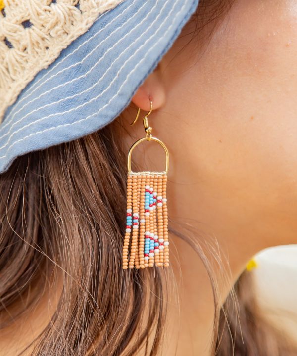 Turkish Color Beaded Earring (1pc)