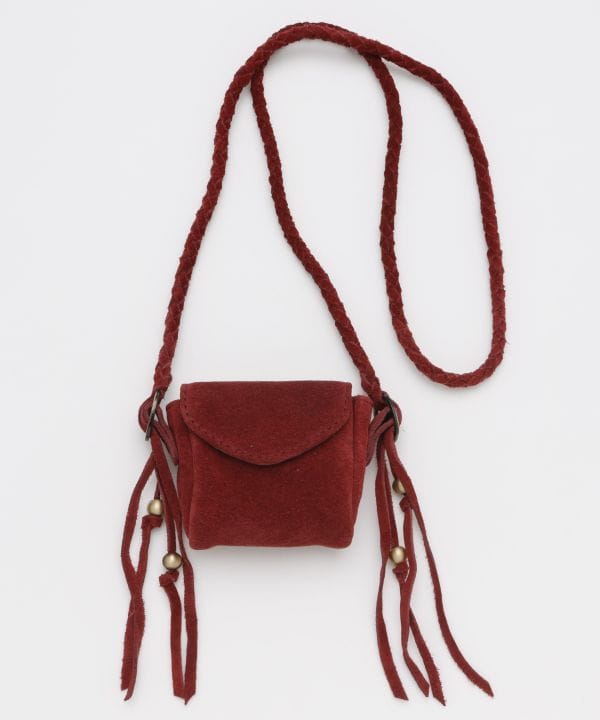 Leather Pouch Necklace