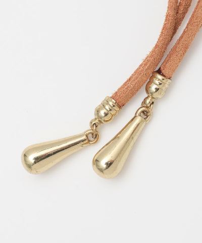 Concho Loop Tie Necklace Necklaces by AMINA - Ametsuchi