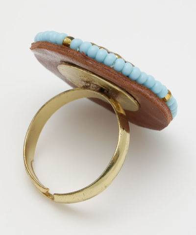 Perlen-Concho-Ring