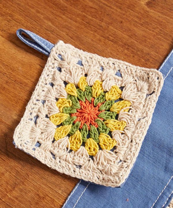 Coaster Crochet Buatan Tangan