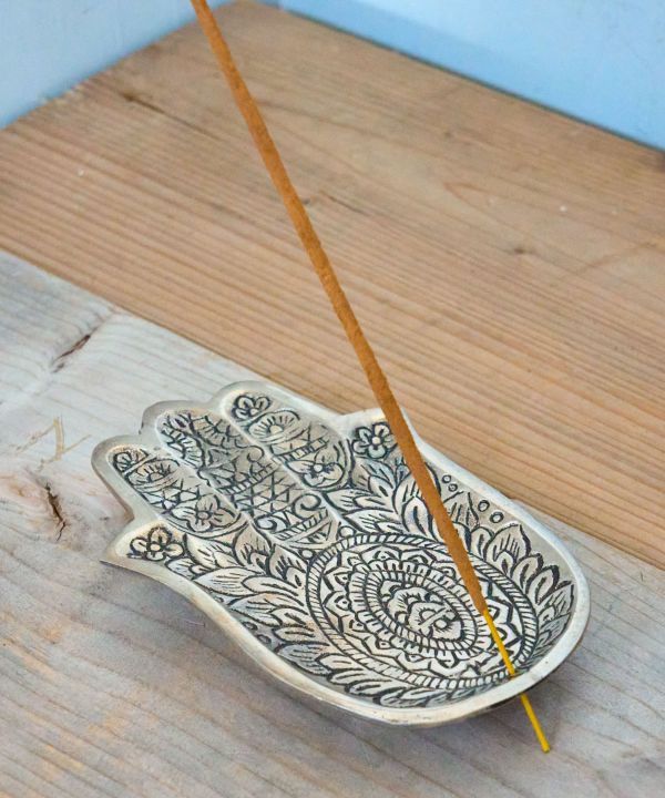 Palm Incense Holder Home Decor by AMINA - Ametsuchi