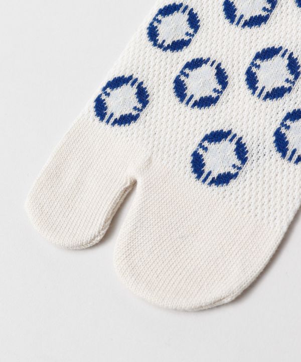 Moss Stitch TABI Ankle Socks 23-25cm - SEKKA