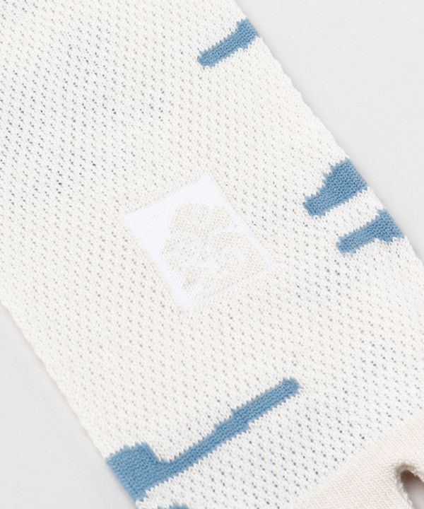 Moss Stitch TABI Ankle Socks 25-28cm - KUMOGAKURE