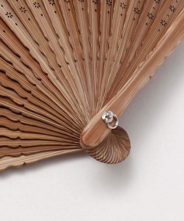 MURA-ZOME Dye SENSU Folding Fan by Kaya - Ametsuchi