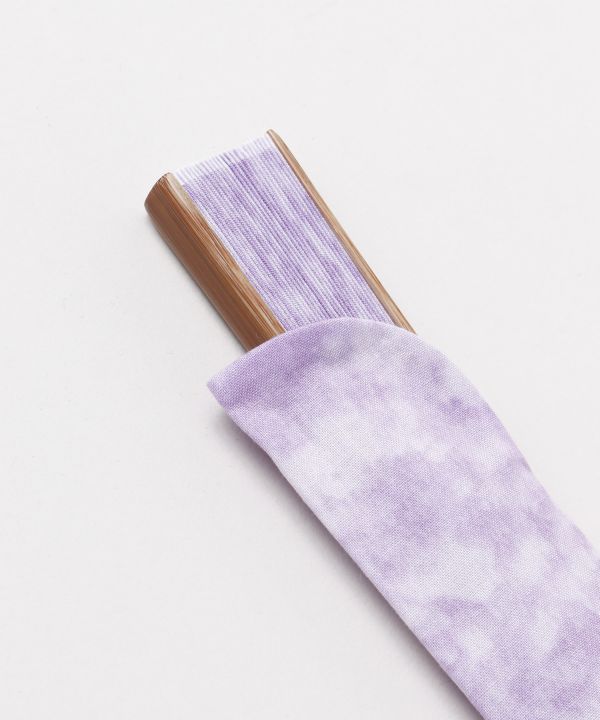 MURA-ZOME Dye SENSU Folding Fan by Kaya - Ametsuchi