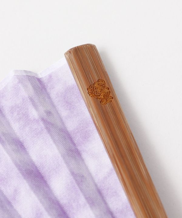 MURA-ZOME Dye SENSU Folding Fan by Kaya - Ametsuchi