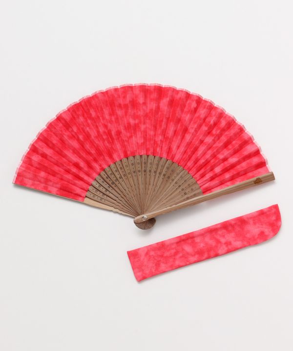 MURA-ZOME Dye SENSU Folding Fan by Kaya - Ametsuchi