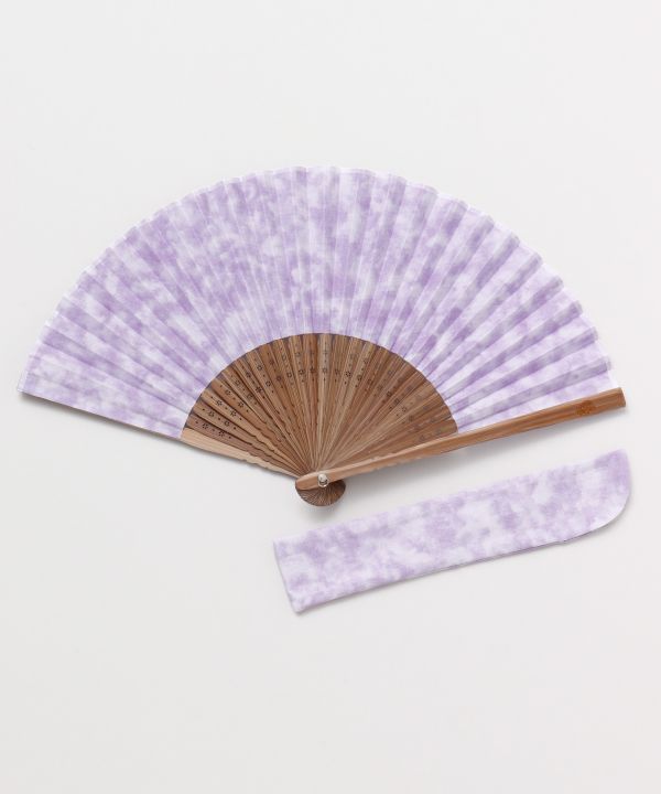 MURA-ZOME Dye SENSU Folding Fan by Kaya - Ametsuchi
