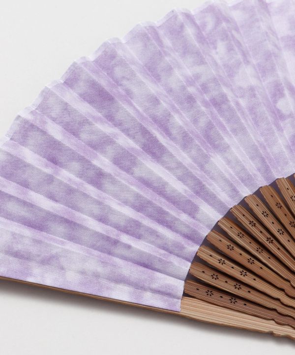 MURA-ZOME Dye SENSU Folding Fan by Kaya - Ametsuchi