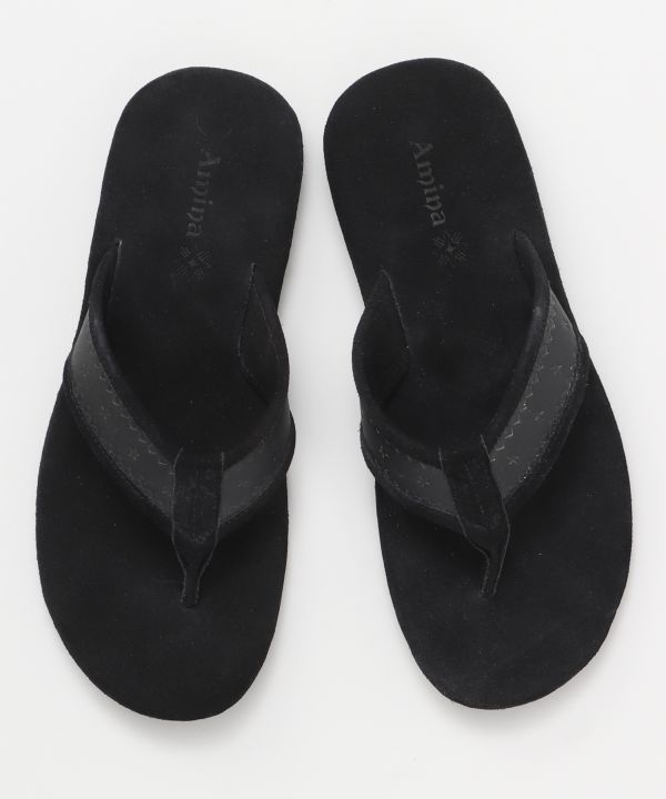 Suede Flip Flops - S