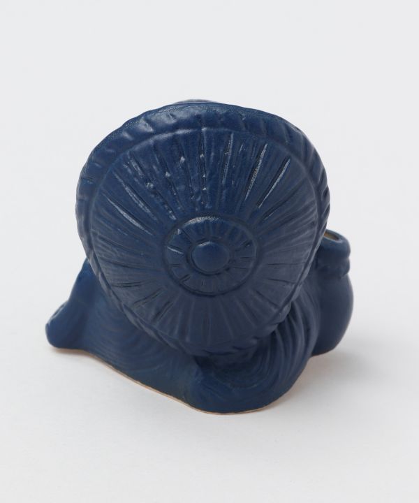 SHIGARAKI Ware Sitting TANUKI - Navy