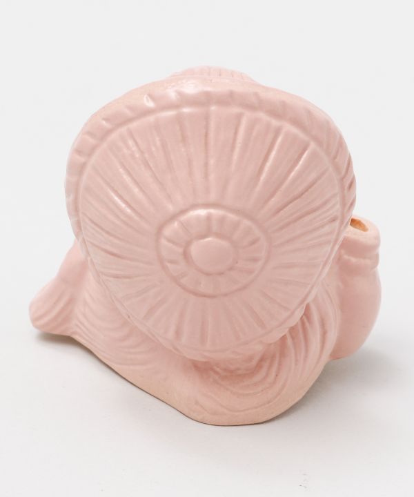 SHIGARAKI Ware Sitting TANUKI - Pink Home Decor by Kaya - Ametsuchi