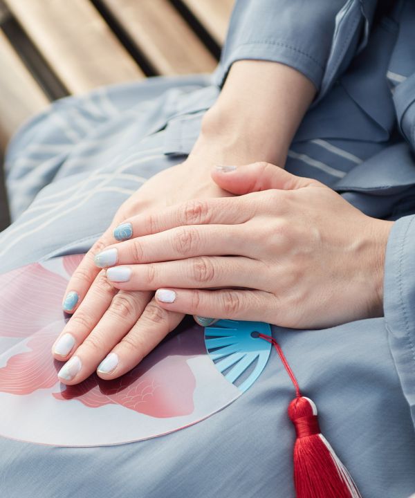 OMEKASHI Color Gradient Nail Stickers