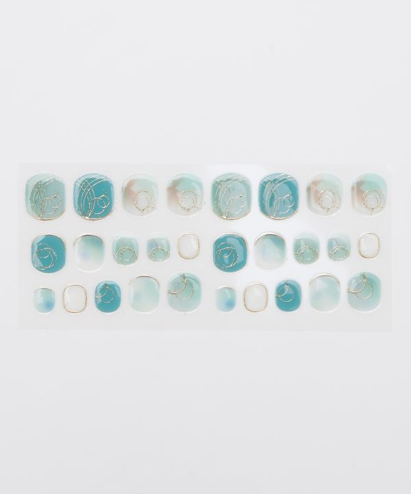 OMEKASHI Color Gradient Nail Stickers