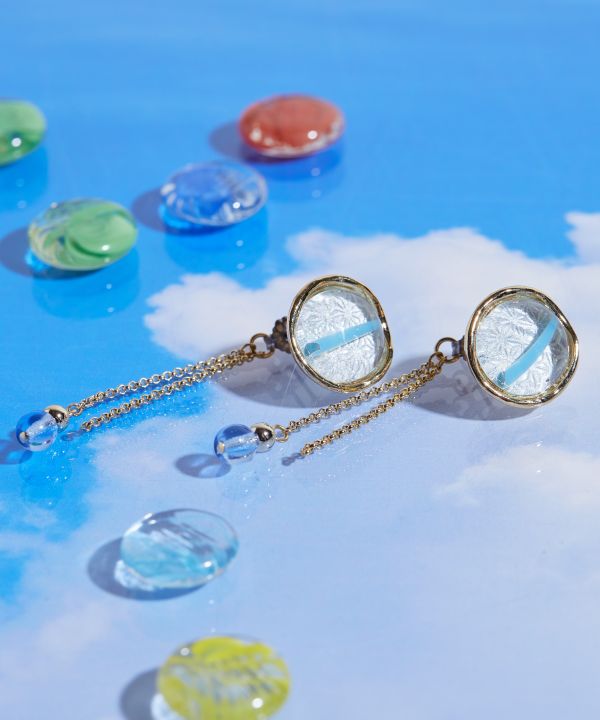 OHAJIKI Marble Earrings