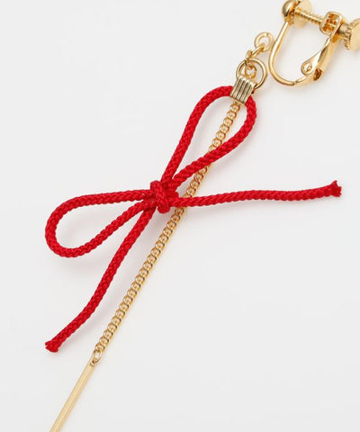 ENISHI --神奇的红色结夹耳环