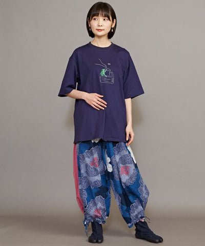 T-shirt ample YOKAI ivre