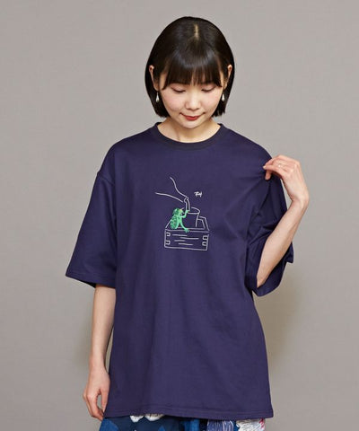 Drunken YOKAI Slouchy 티셔츠