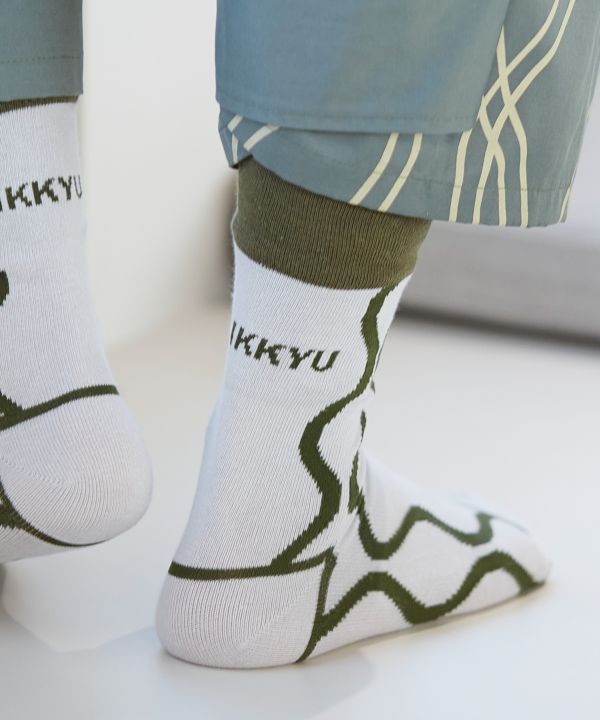 IKKYU - Linen Mixed TABI Socks 25-28cm