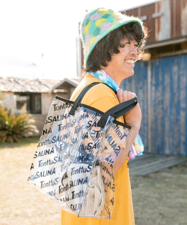 TONTTU Sauna Vinyl Tote Bag