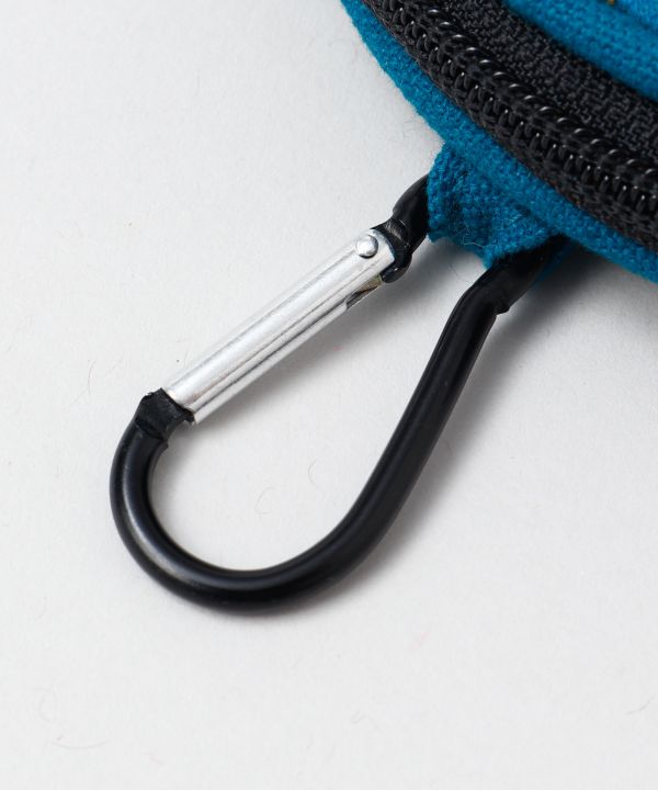 Embroidered Round Pouch