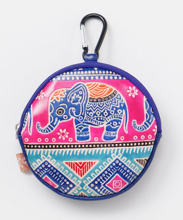 Kolkata Leather Round Purse