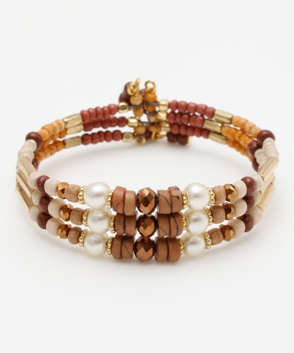 Layered Beaded Bangle