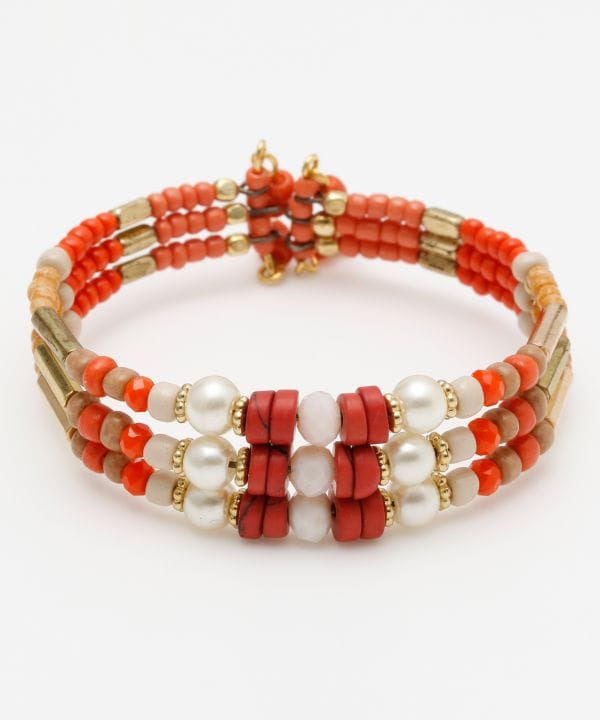 Layered Beaded Bangle