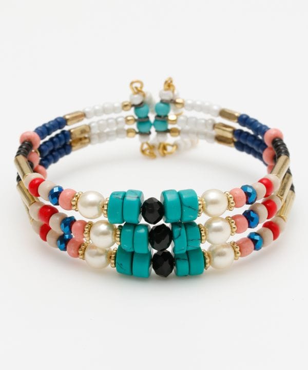Layered Beaded Bangle