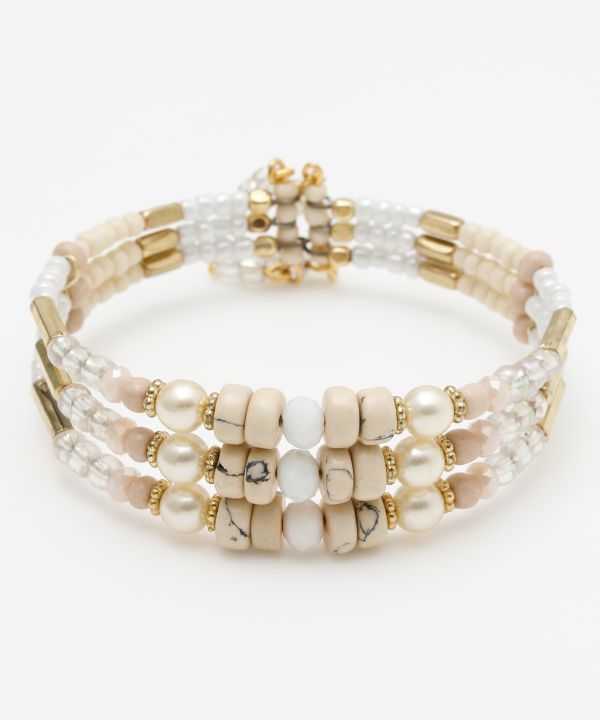 Layered Beaded Bangle