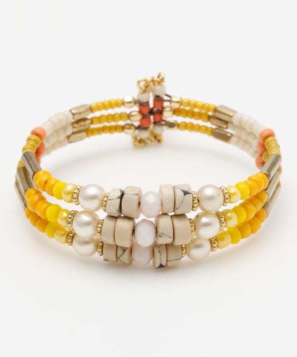 Layered Beaded Bangle