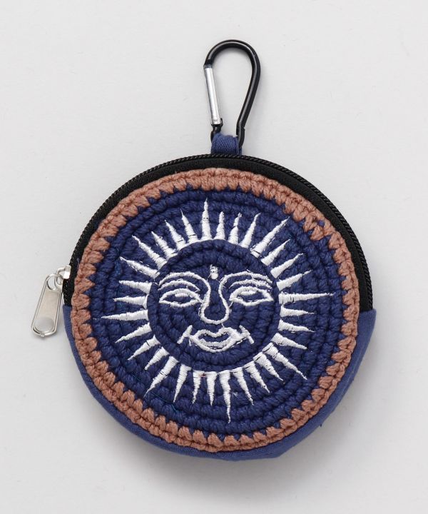 Hand Crochet Round Pouch