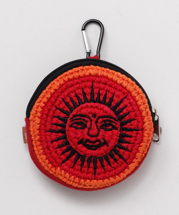 Hand Crochet Round Pouch