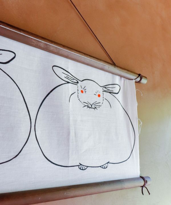 Tenugui Towel -Chosui Yabu - Usagi