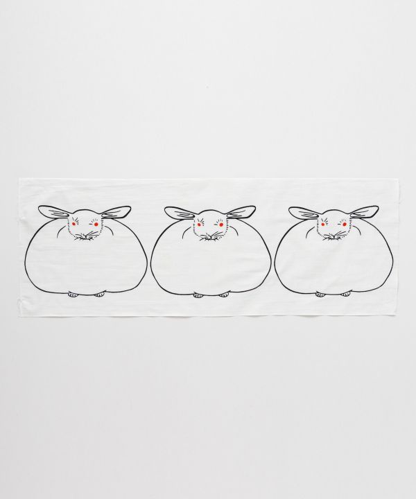 Tenugui Towel -Chosui Yabu - Usagi