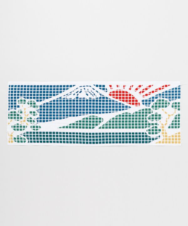 Tenugui Towel -Public Bath Mt Fuji Tenugui by Kaya - Ametsuchi