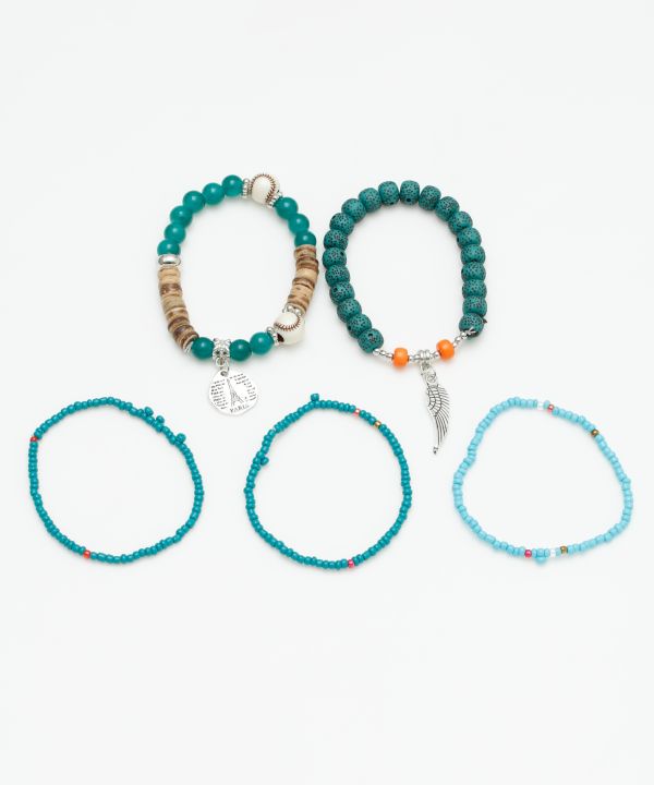 Bohemian Bracelet Set Bangles & Bracelets by AMINA - Ametsuchi