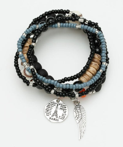 Bohemian Bracelet Set Bangles & Bracelets by AMINA - Ametsuchi