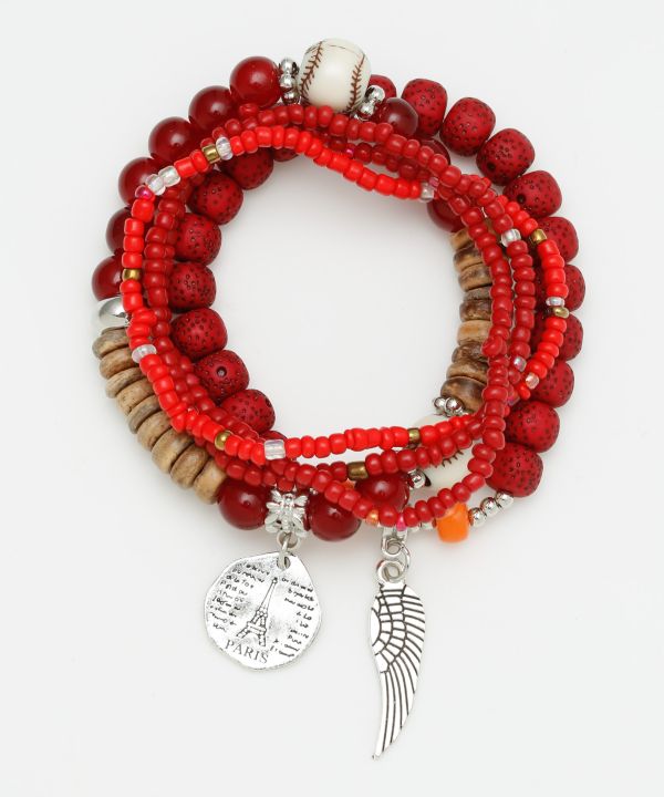 Bohemian Bracelet Set Bangles & Bracelets by AMINA - Ametsuchi