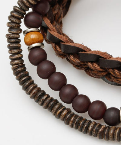 Bohemian Bracelets Set Bangles & Bracelets by AMINA - Ametsuchi