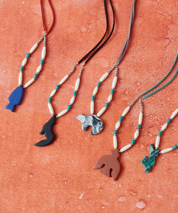 Native American Motif Pendant Necklace