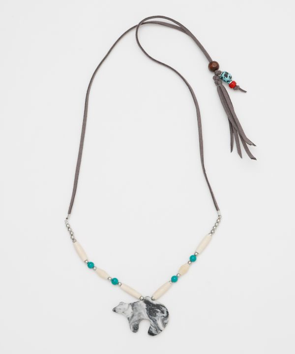 Native American Motif Pendant Necklace