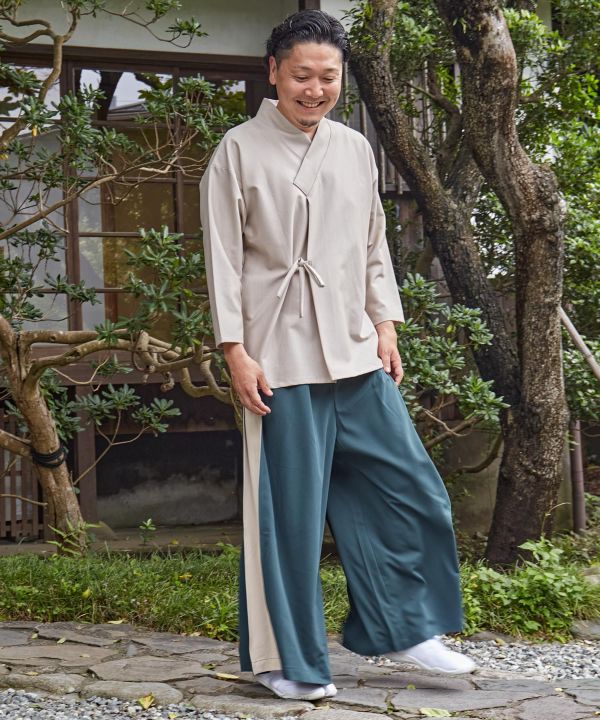 KAKURE-IRO Bi-color Hakama Style Pants