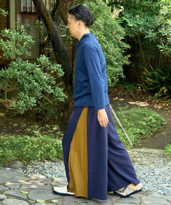 KAKURE-IRO Bi-color Hakama Style Pants