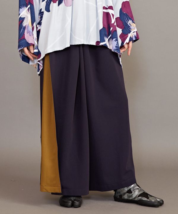 KAKURE-IRO Bi-color Hakama Style Pants