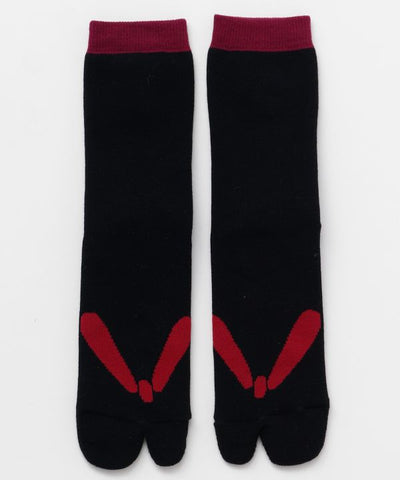 厚分趾袜 - YUNOSUSUME 23-25 厘米